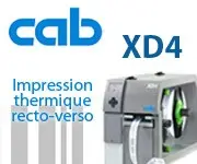 Imprimante recto verso XD4 CAB